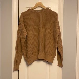 American Apparel nude sweater